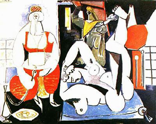 Pablo Picasso Oil Paintings Women Of Algiers Female Nude